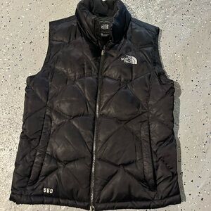 The North Face Quilted Black Vest